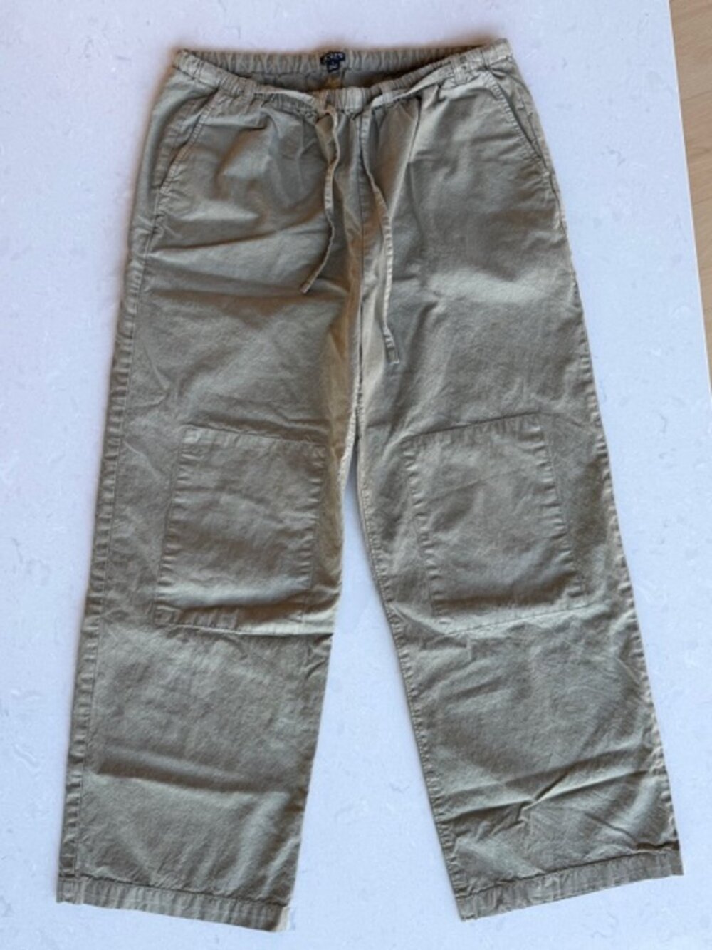 Relaxed utility pants in cotton
